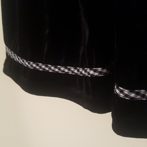 Velvet black dress - Picture 5 of 5